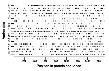 amino acid map