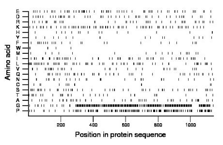 amino acid map