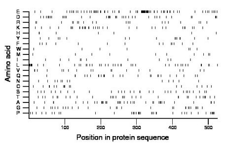 amino acid map