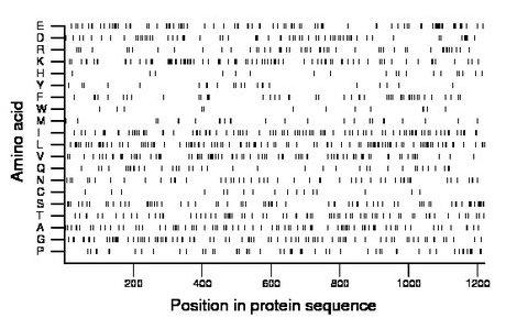 amino acid map