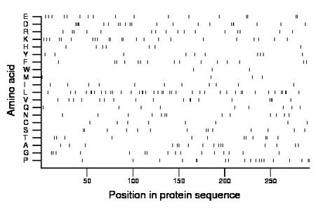 amino acid map