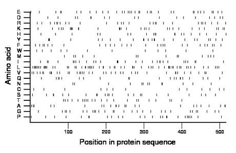 amino acid map