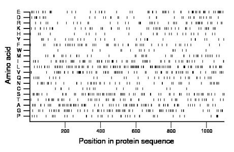 amino acid map