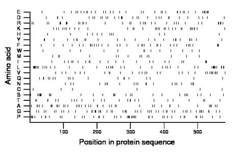 amino acid map