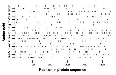 amino acid map