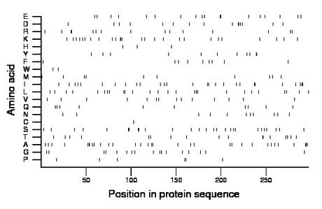 amino acid map