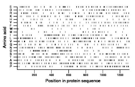 amino acid map