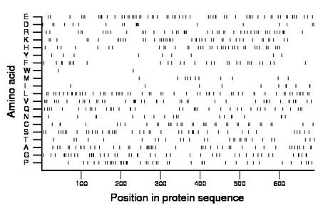 amino acid map