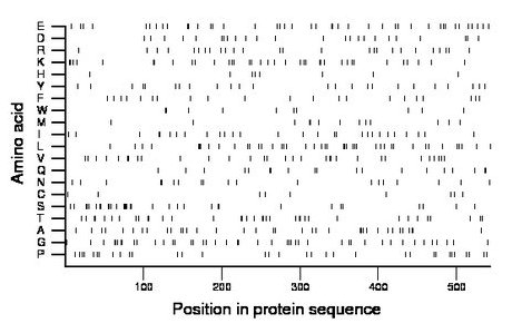 amino acid map