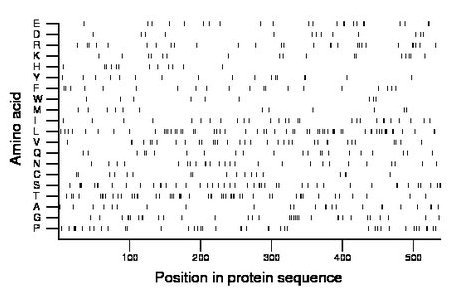 amino acid map