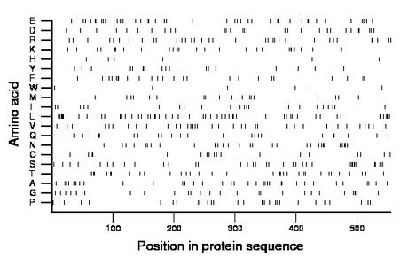 amino acid map