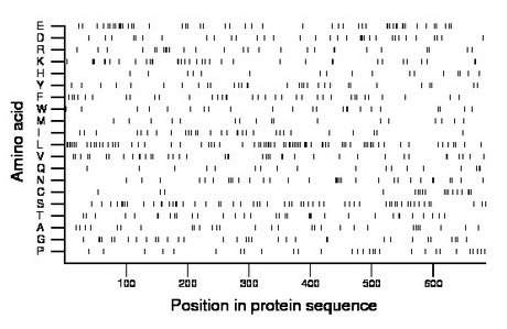 amino acid map