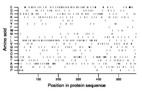 amino acid map