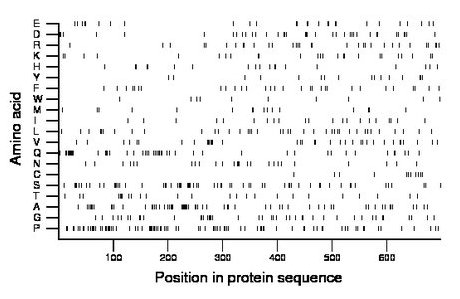 amino acid map