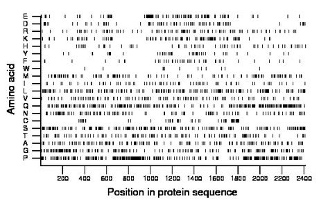 amino acid map