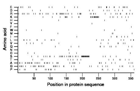 amino acid map