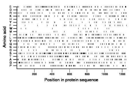 amino acid map