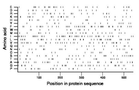 amino acid map