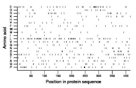 amino acid map