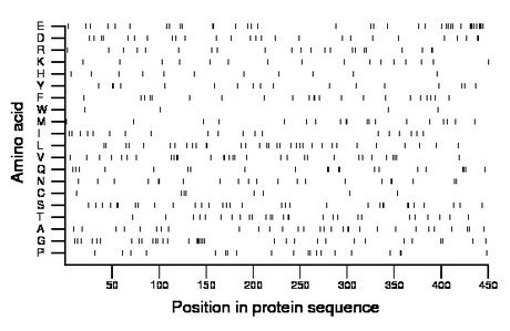 amino acid map