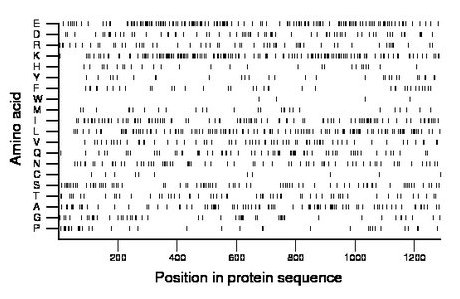 amino acid map