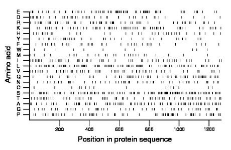 amino acid map