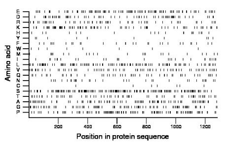 amino acid map