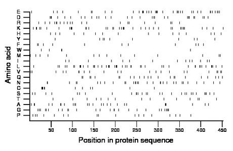 amino acid map