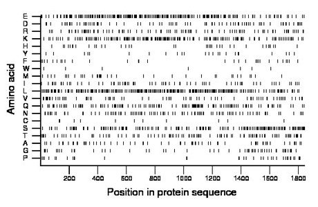 amino acid map