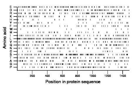 amino acid map