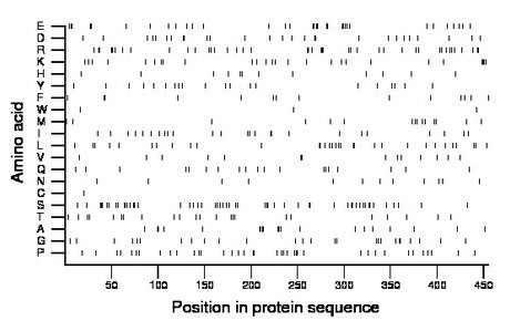 amino acid map