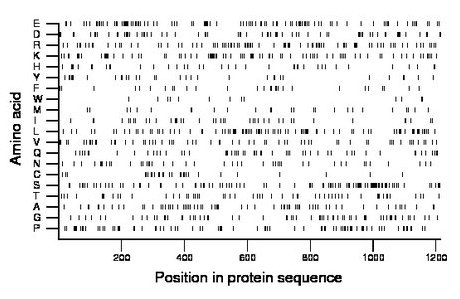 amino acid map