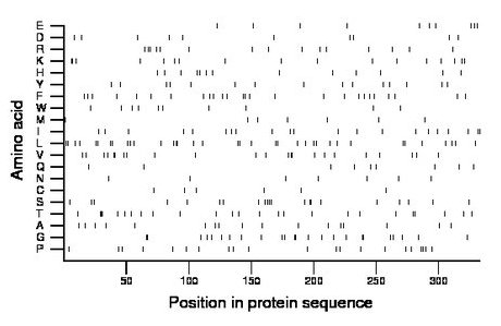 amino acid map