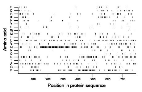 amino acid map