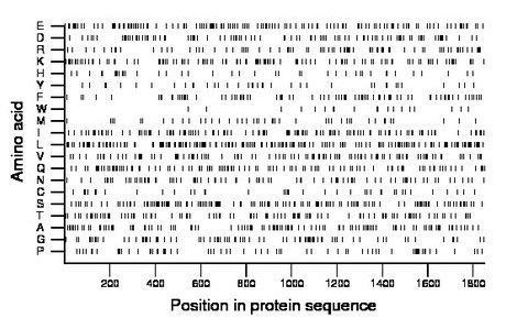 amino acid map