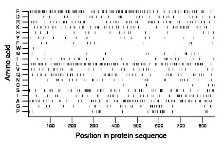 amino acid map