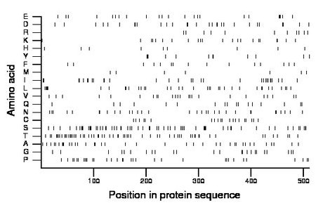 amino acid map