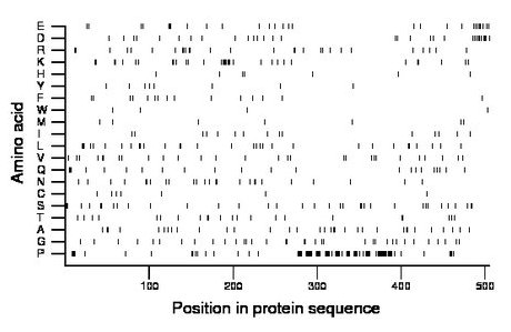 amino acid map