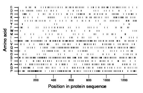 amino acid map