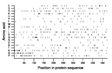 amino acid map