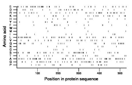 amino acid map