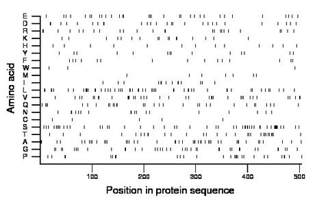 amino acid map