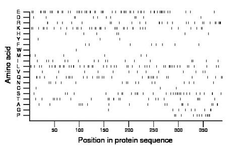 amino acid map