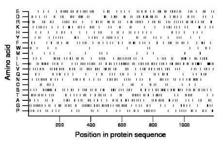 amino acid map