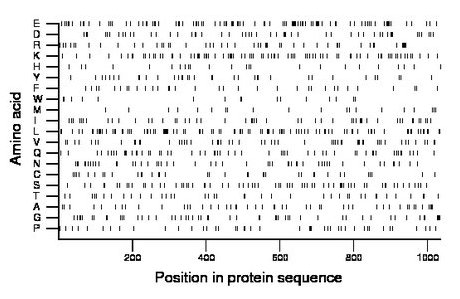 amino acid map