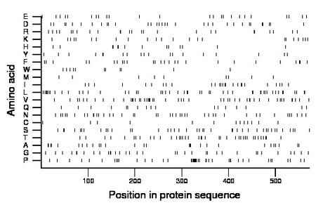 amino acid map