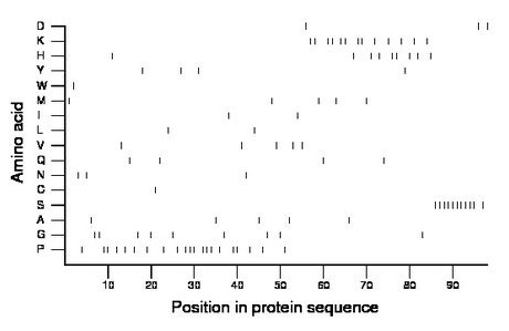 amino acid map