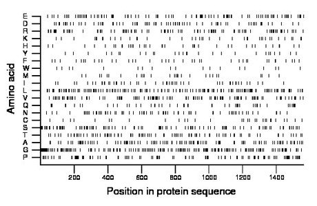 amino acid map