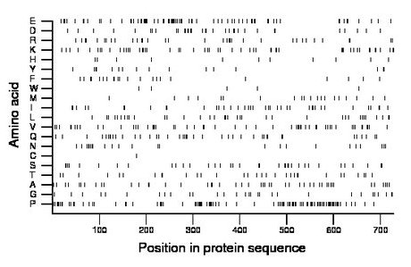 amino acid map