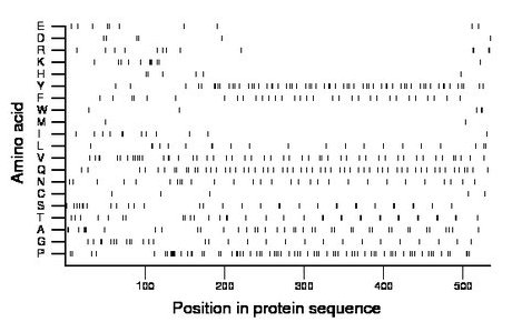 amino acid map